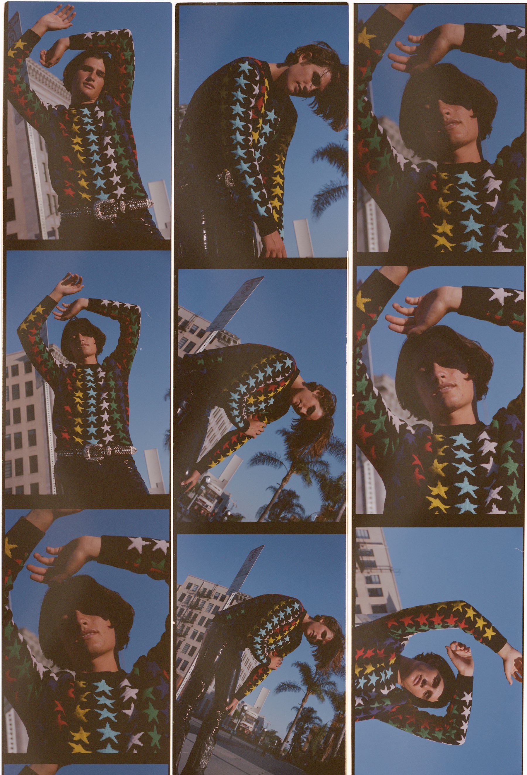 Midnight Cowboy fashion editorial - compilation shot