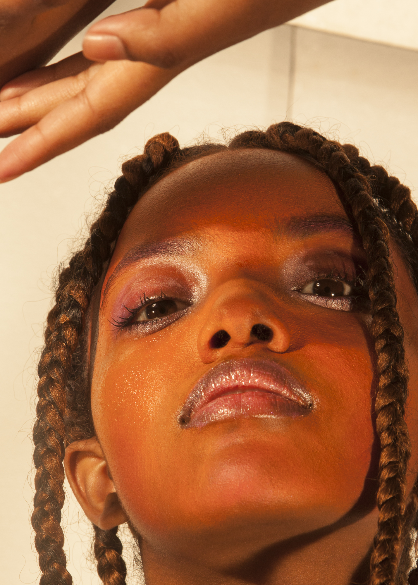 Some velvet morning beauty editorial - angle