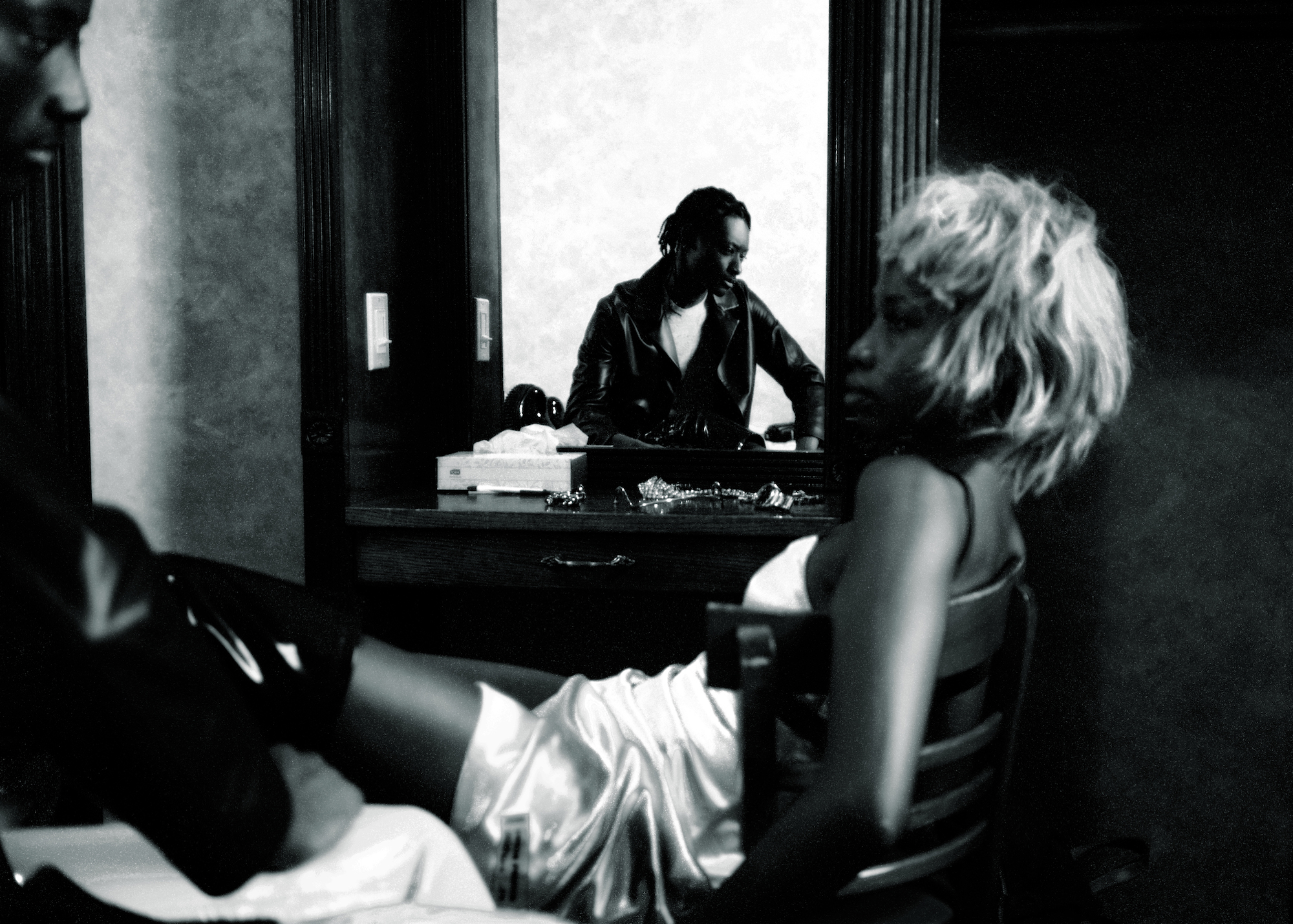 Still Love You In The Light fashion editorial mirror