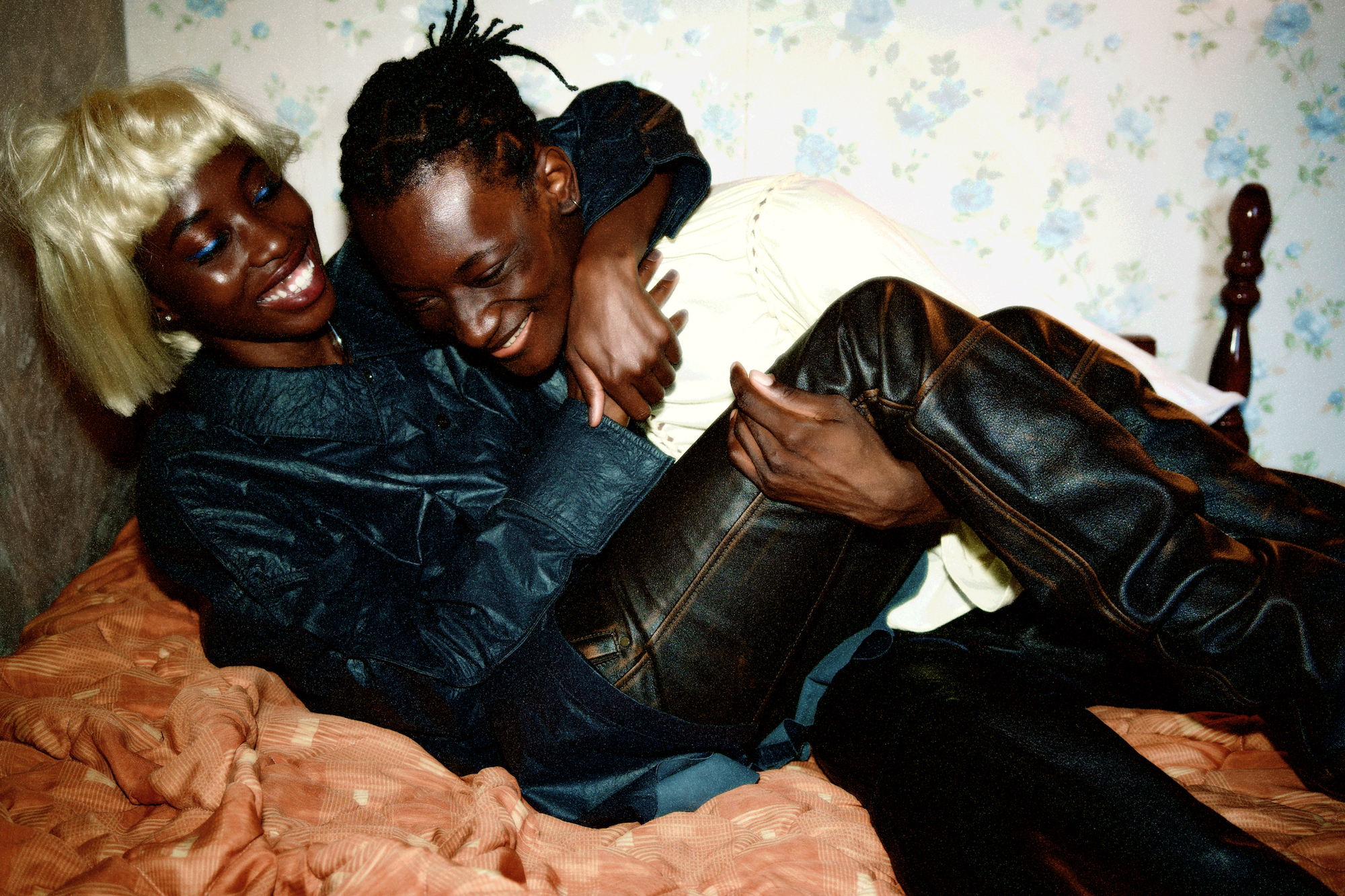 Still Love You In The Light fashion editorial laughing
