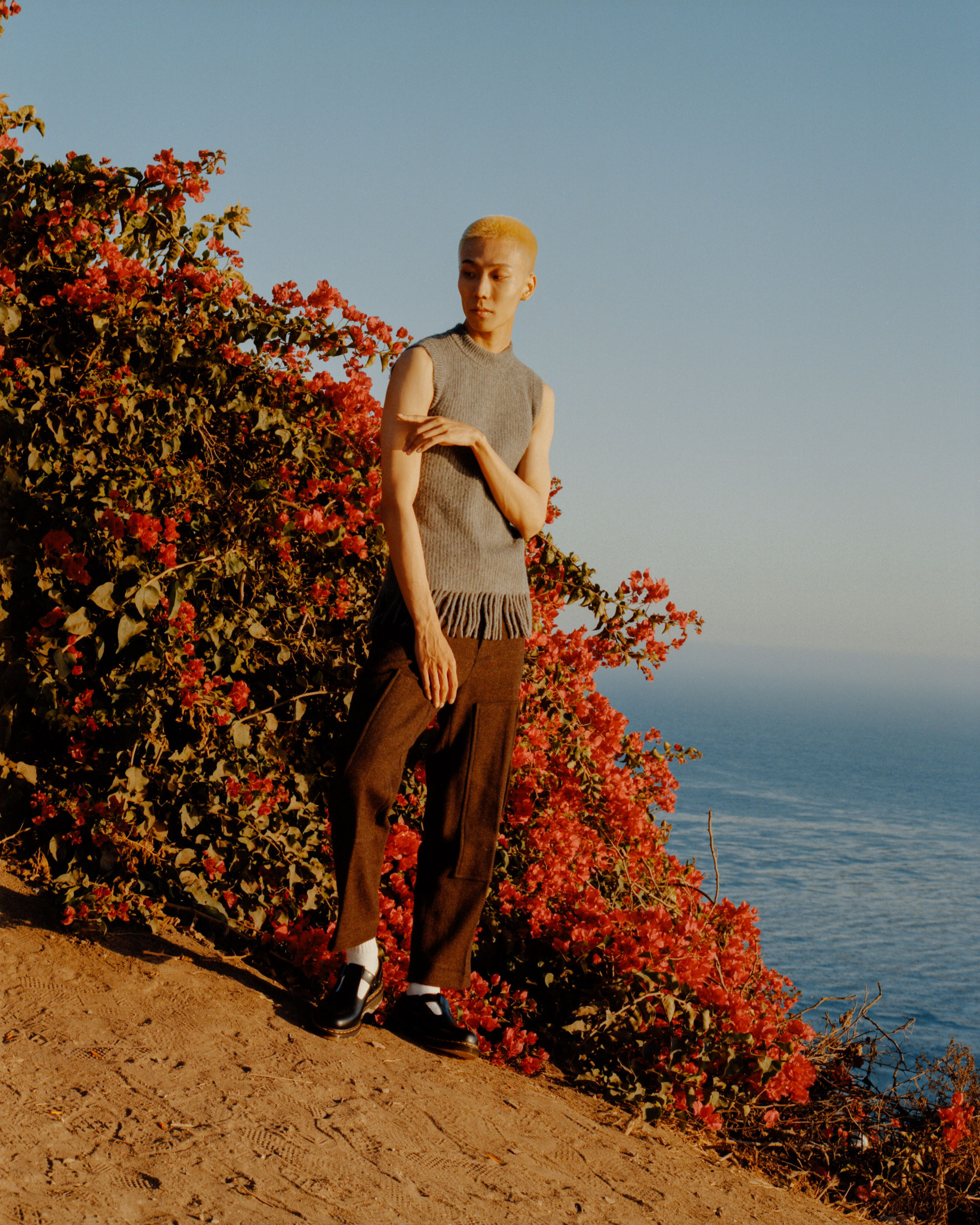 Like The Wind Men's Fashion Editorial side standing