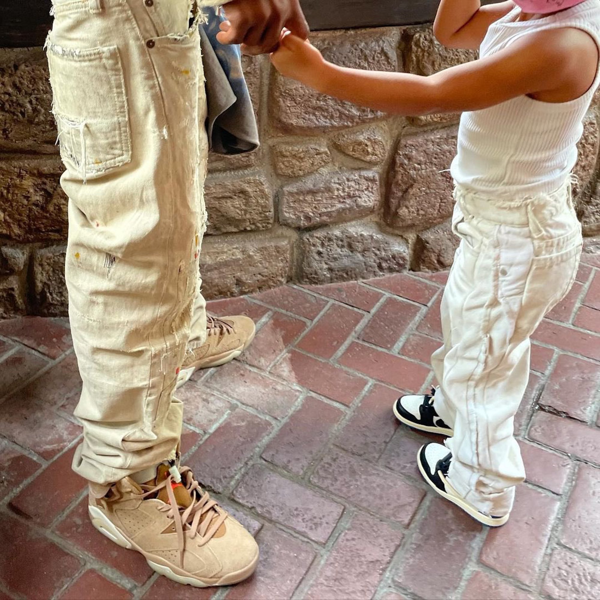Travis Scott Stormi Jenner Looks of the Week Shoes