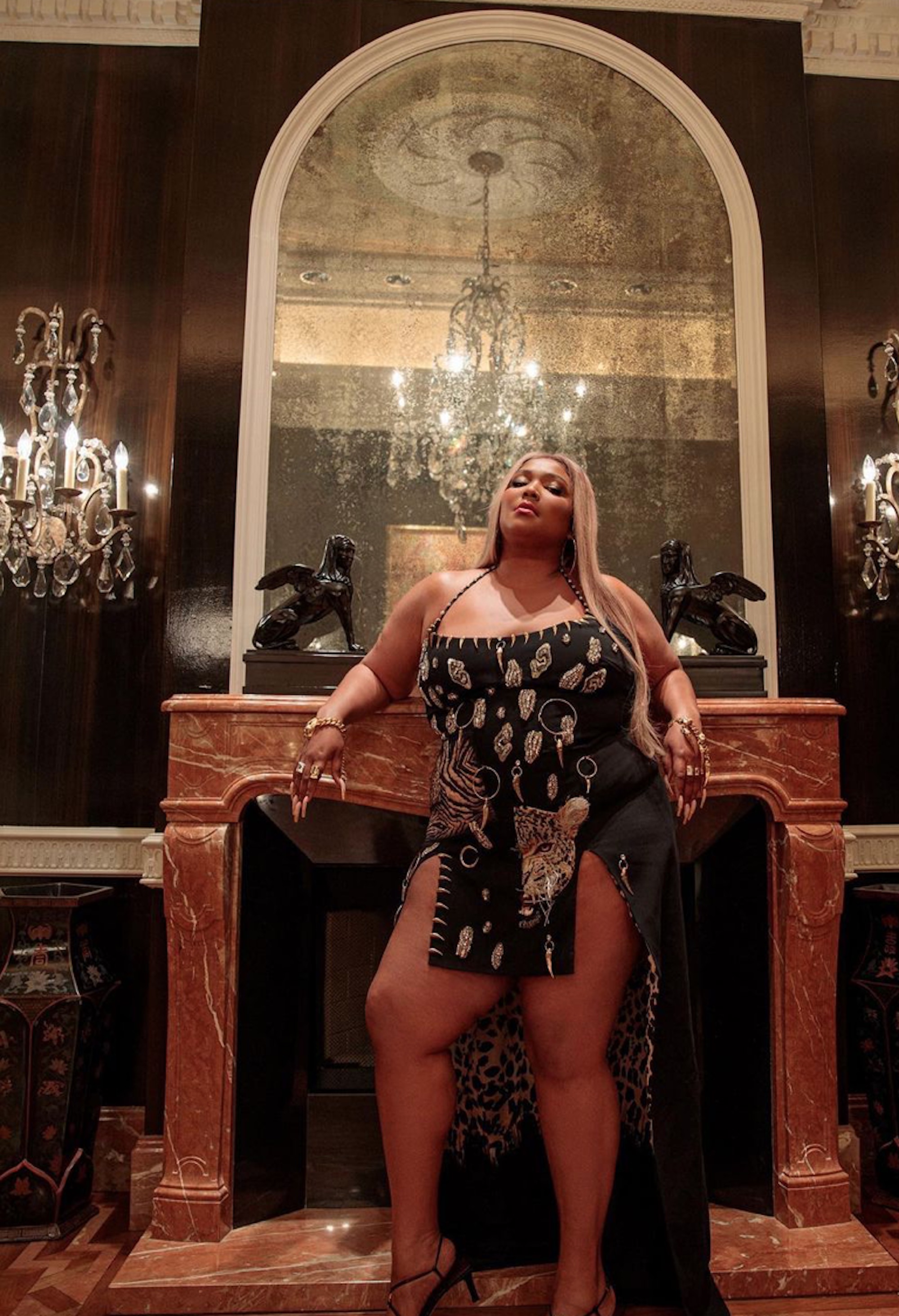 Looks of the Week Lizzo Black Dress