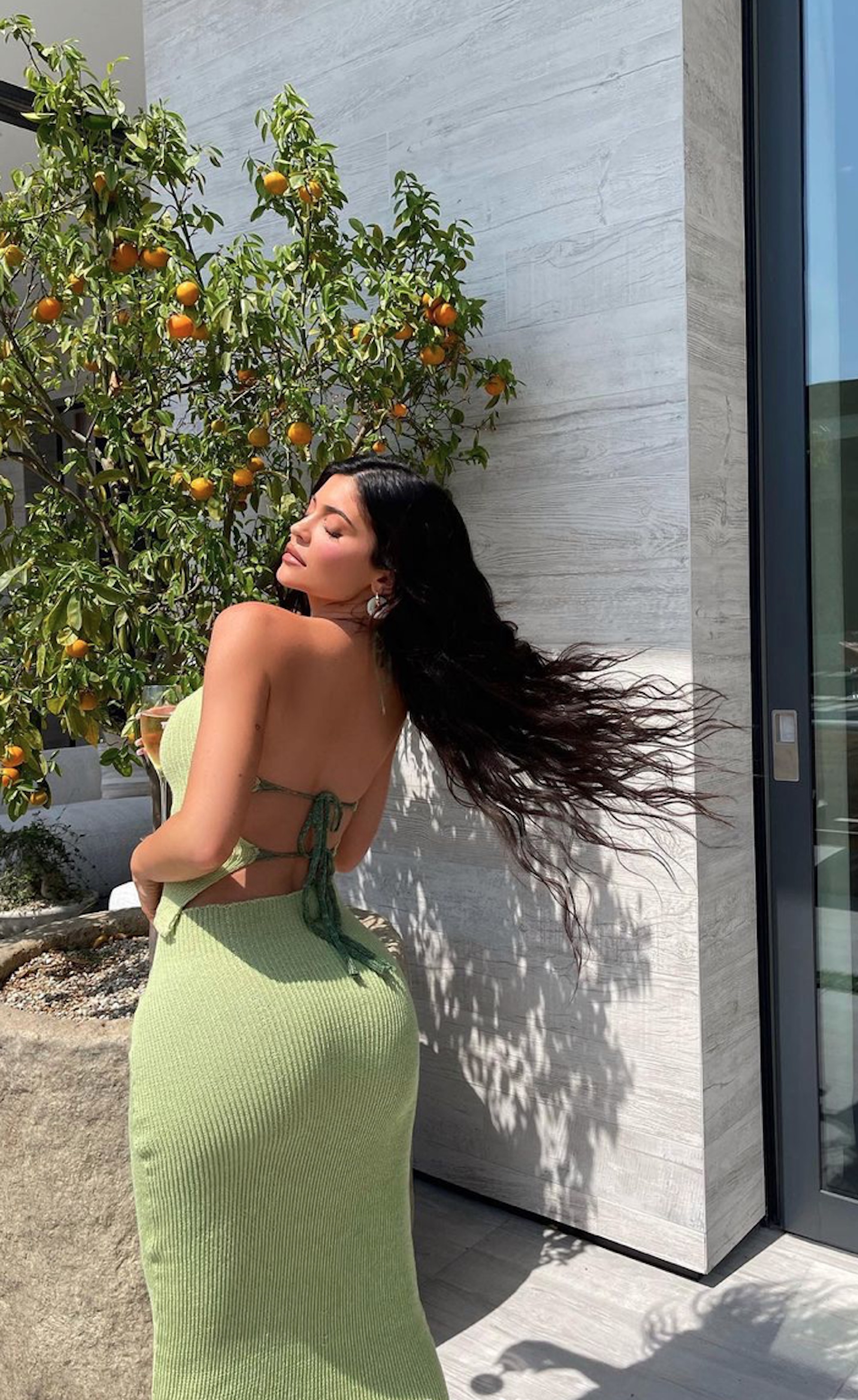 Kylie Jenner back