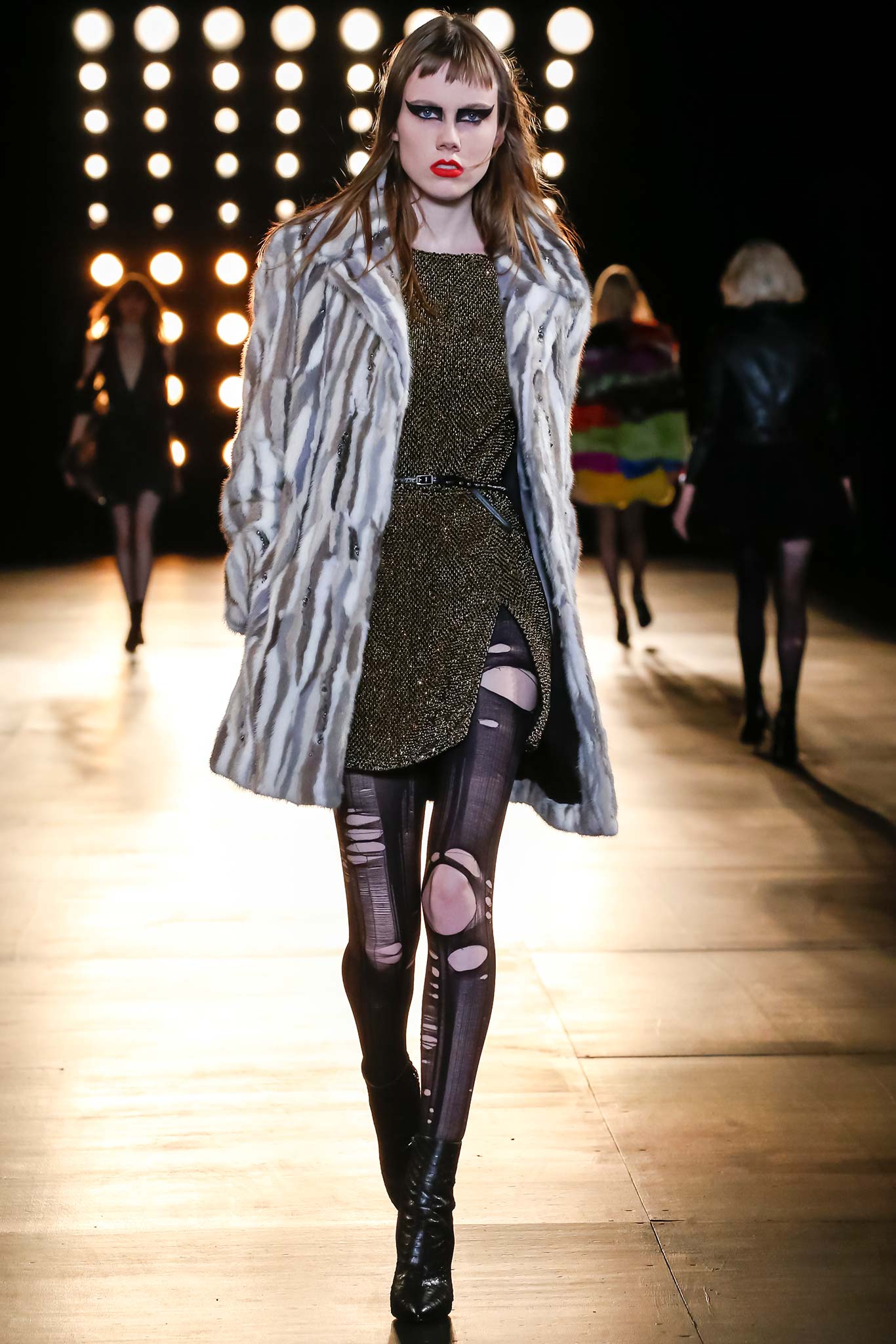 PFW | Saint Laurent AW15 | Wonderland Magazine