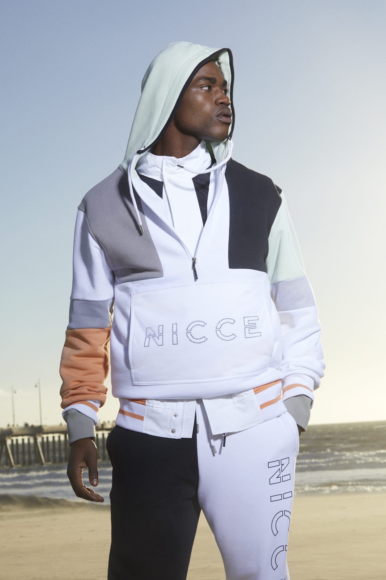 NICCE's new limited edition capsule collection White Label zip up