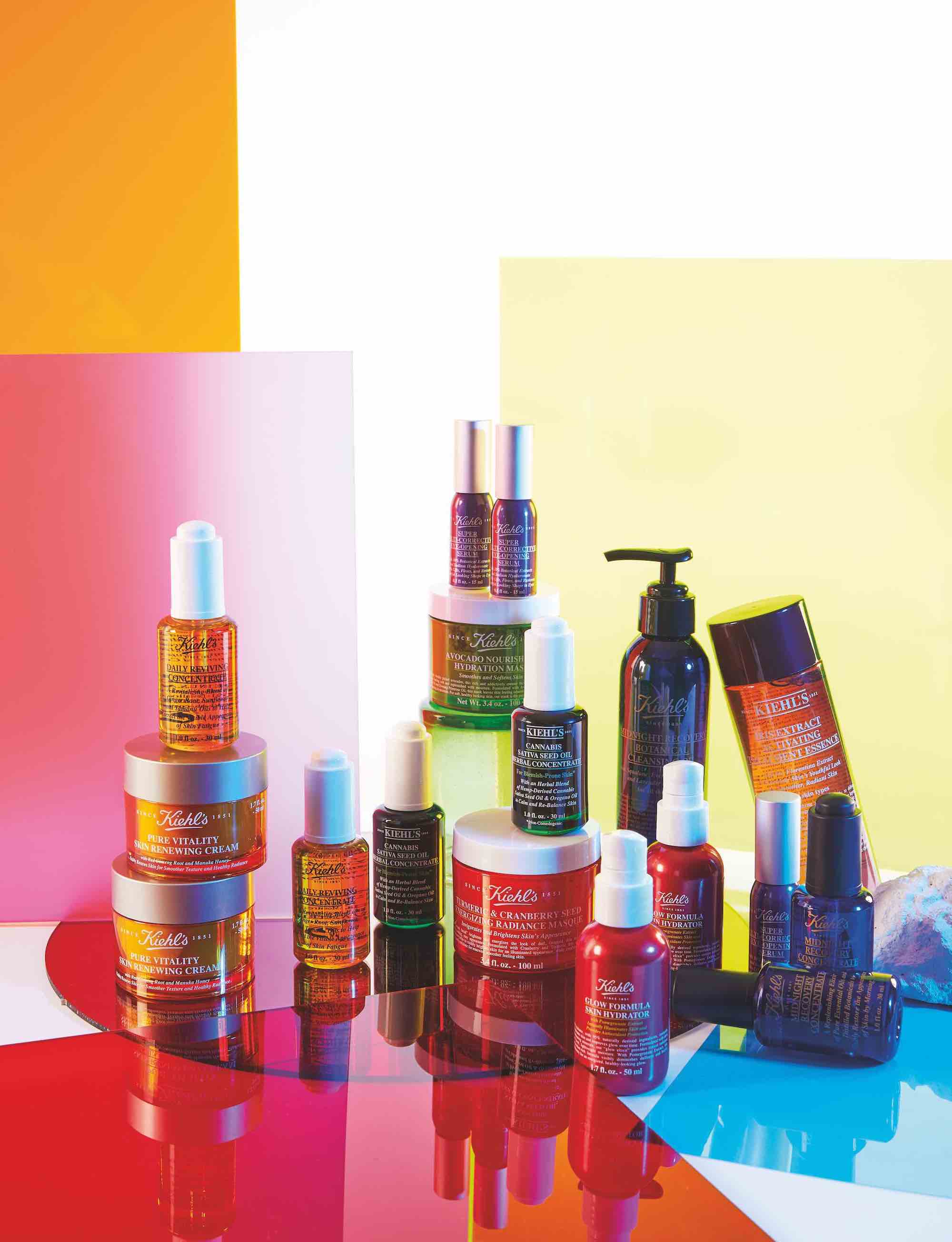 Kiehl's x Pride in Summer 19 issue of Wonderland colourway