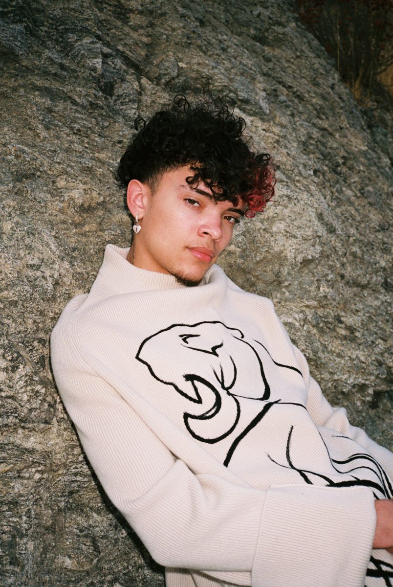 Lil Xxel interview with Rollacoaster cream jumper Wonderland