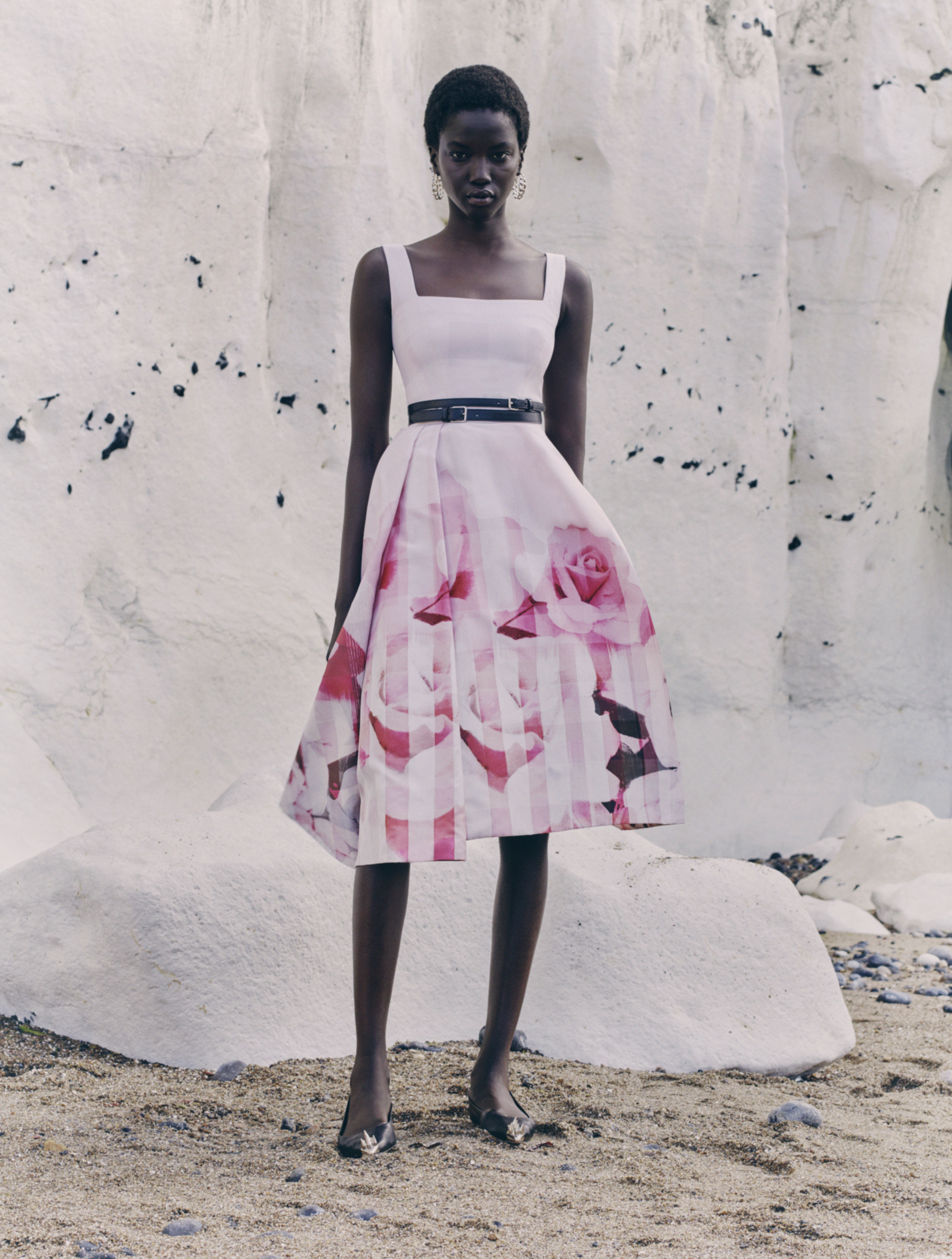alexander mcqueen pink dress
