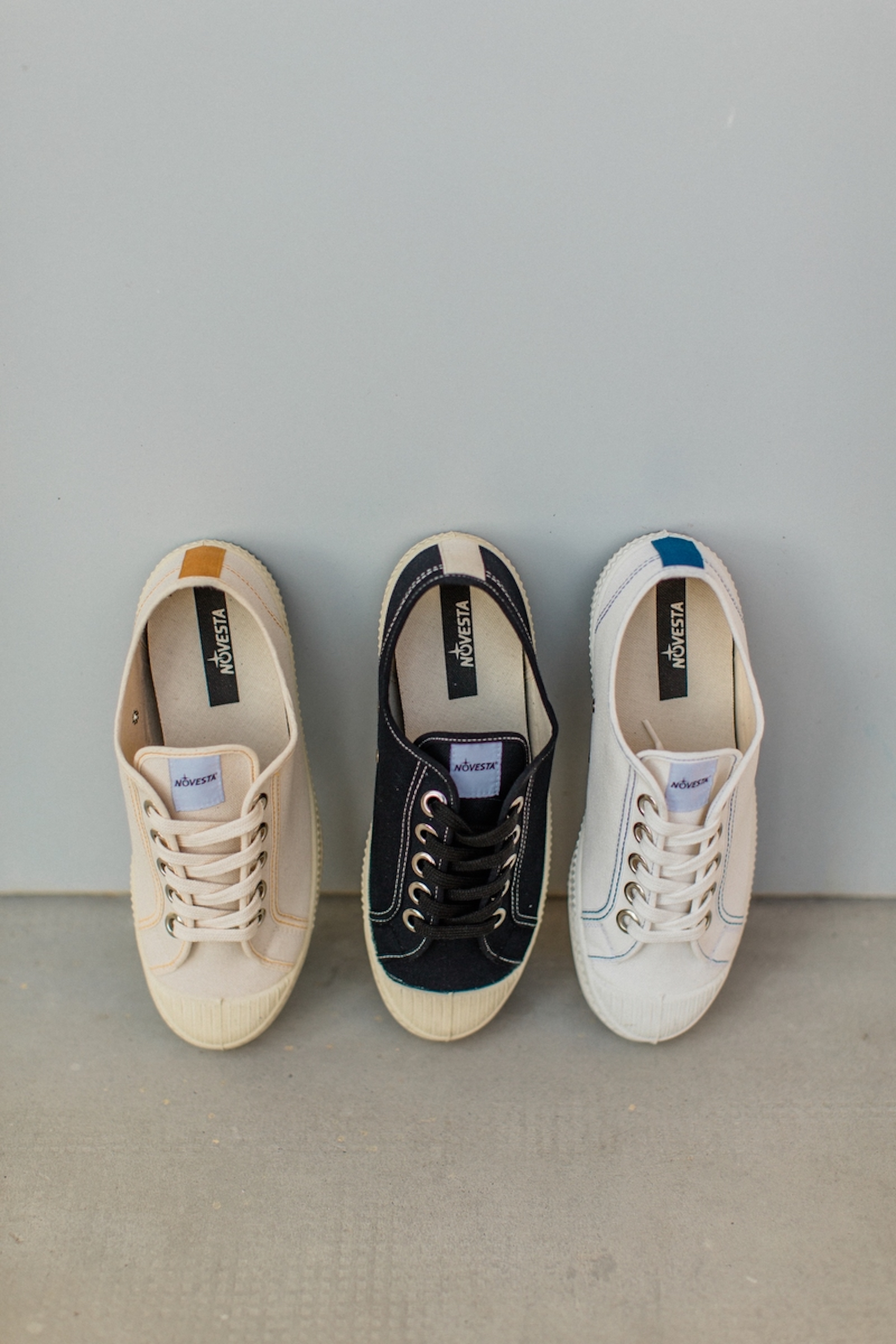 Novesta ss21 collection three shoes