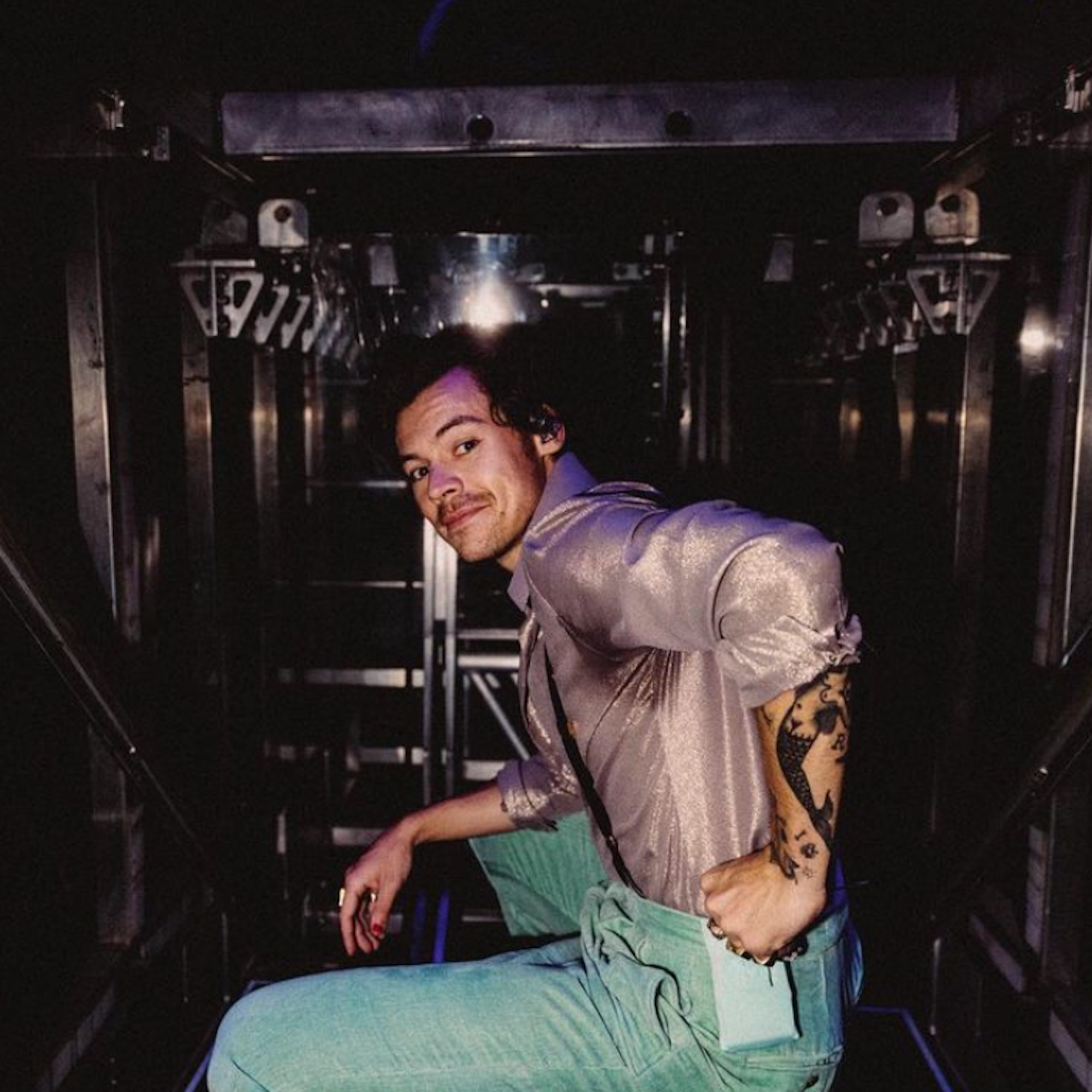 Take Your First Look Harry Styles' Pleasing