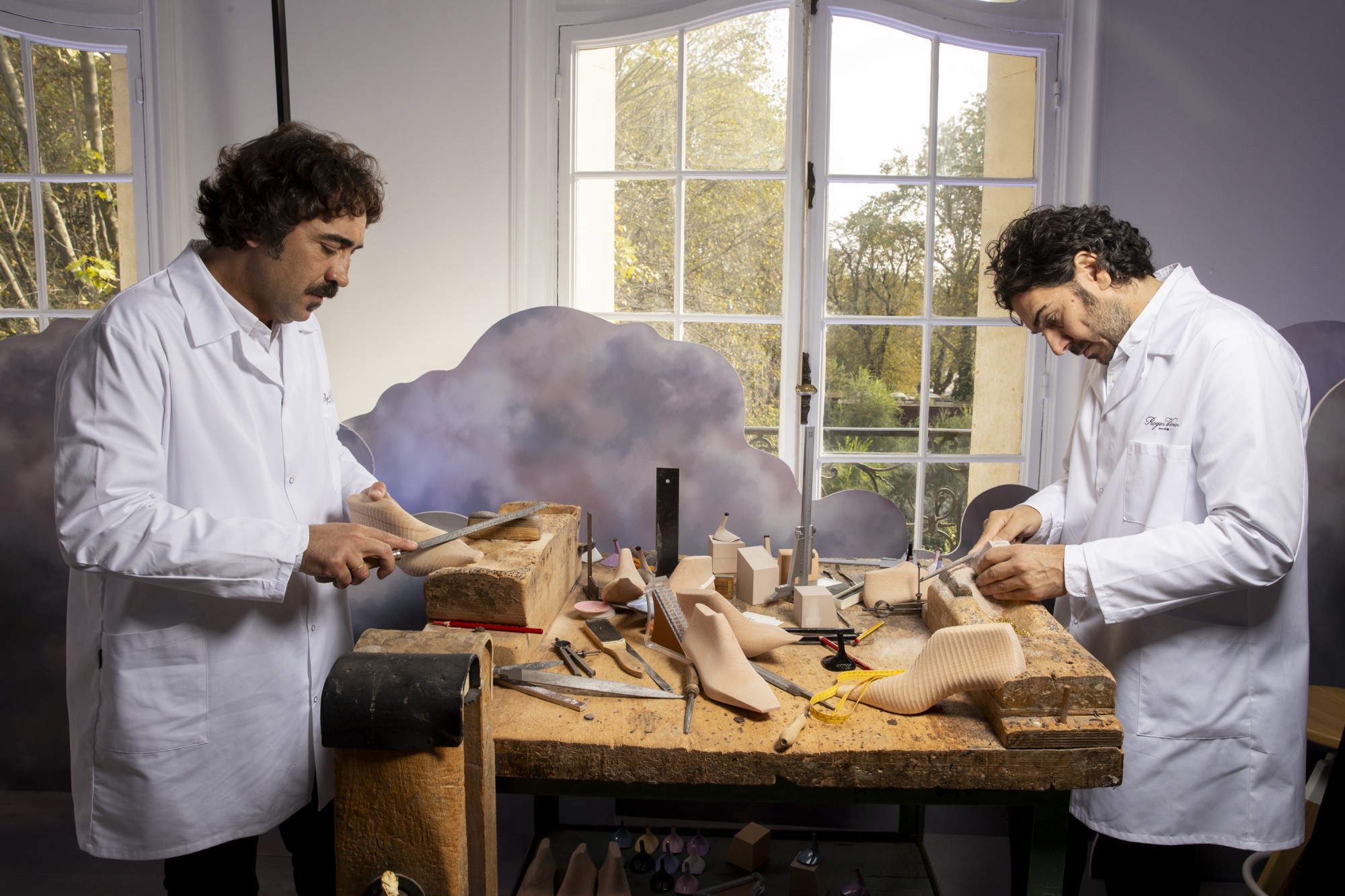 A Look Into Roger Vivier's SS24 Exhibition In Paris