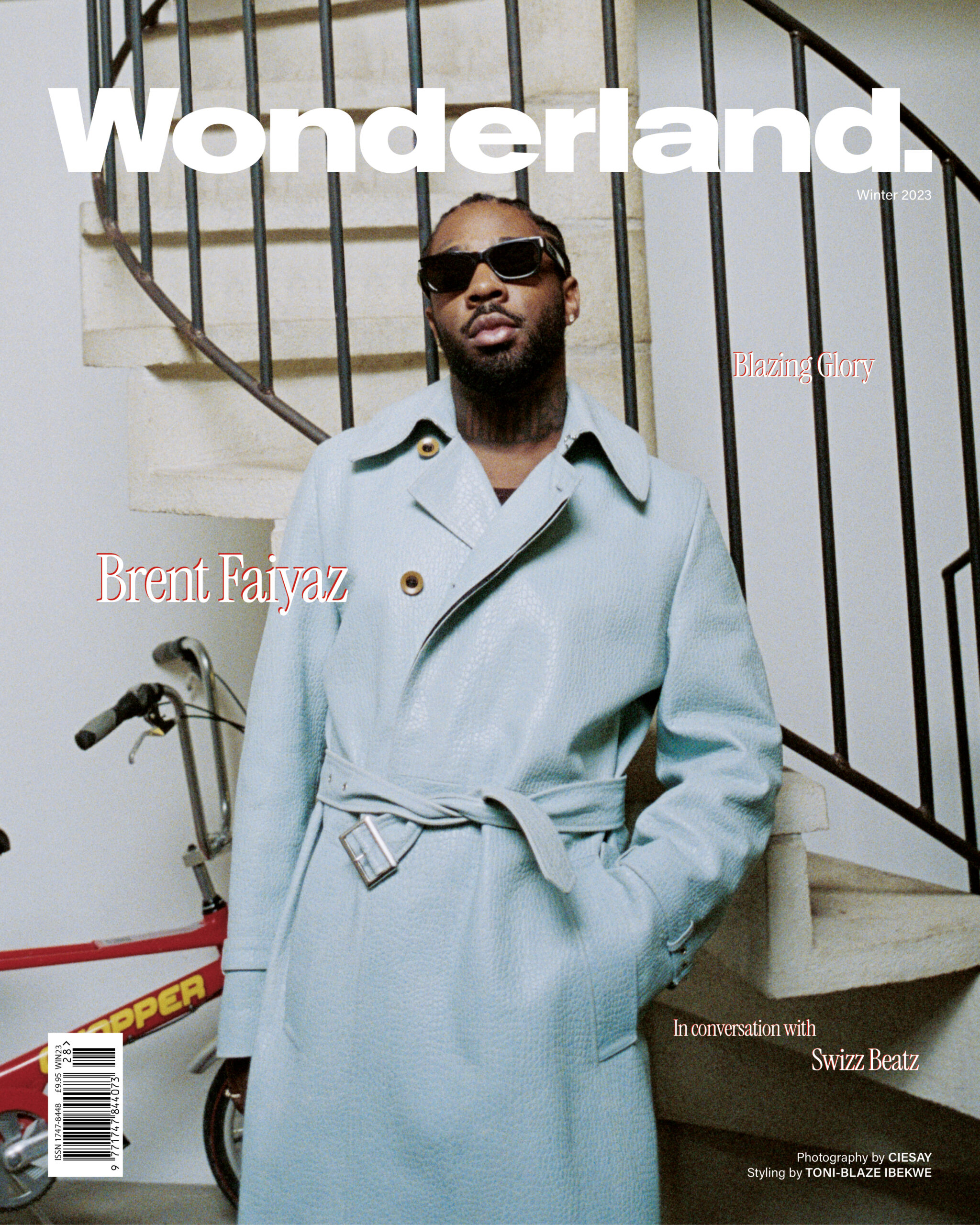 Brent Faiyaz Covers Wonderland Winter 23