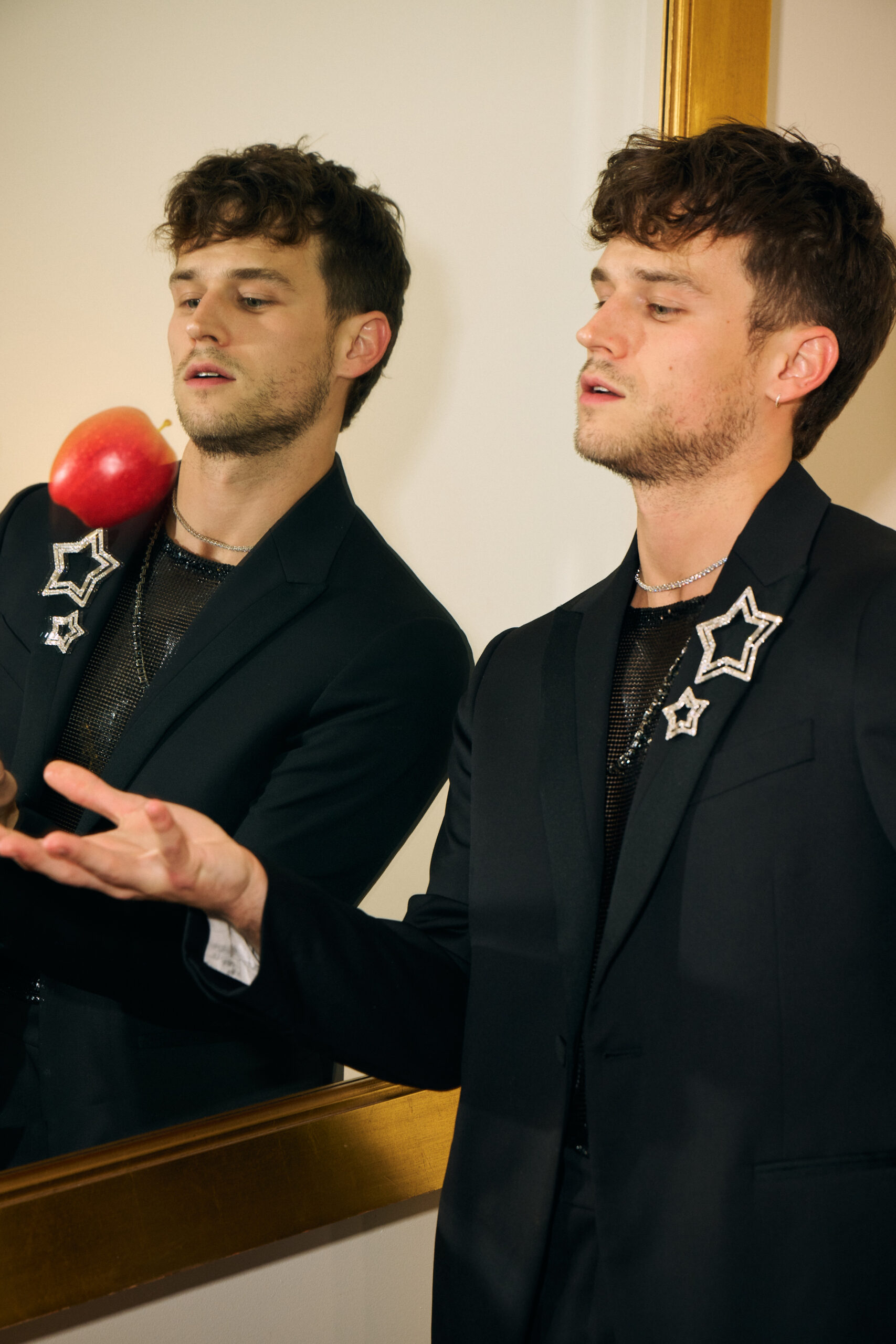 Get Ready with Brandon Flynn for the Swarovski Launch