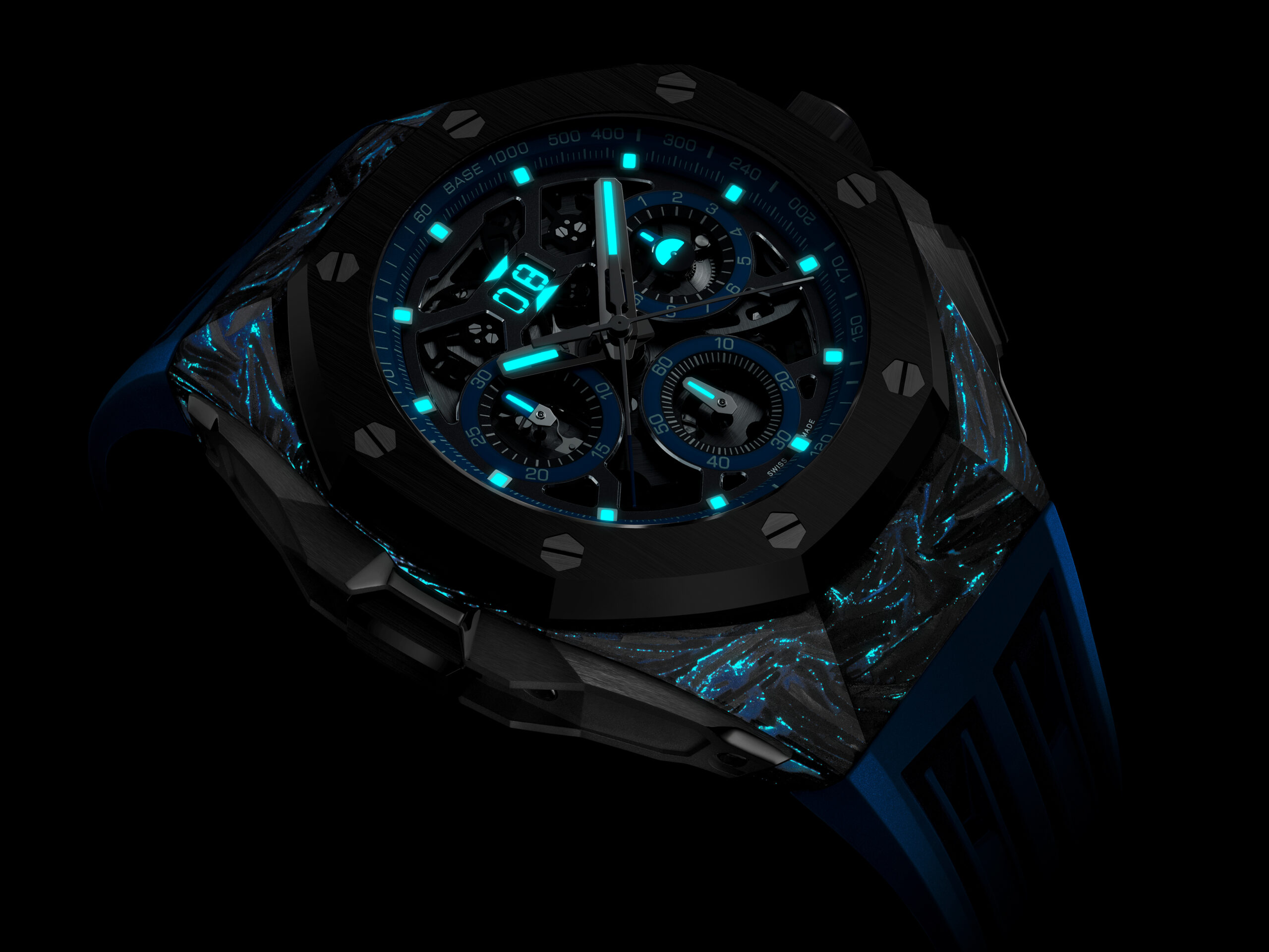 オーデマピゲ　the art projects AUDEMARS PIGUET Audemars Piguet Royal Oak Offshore 43 Chronograph Ceramic Blue