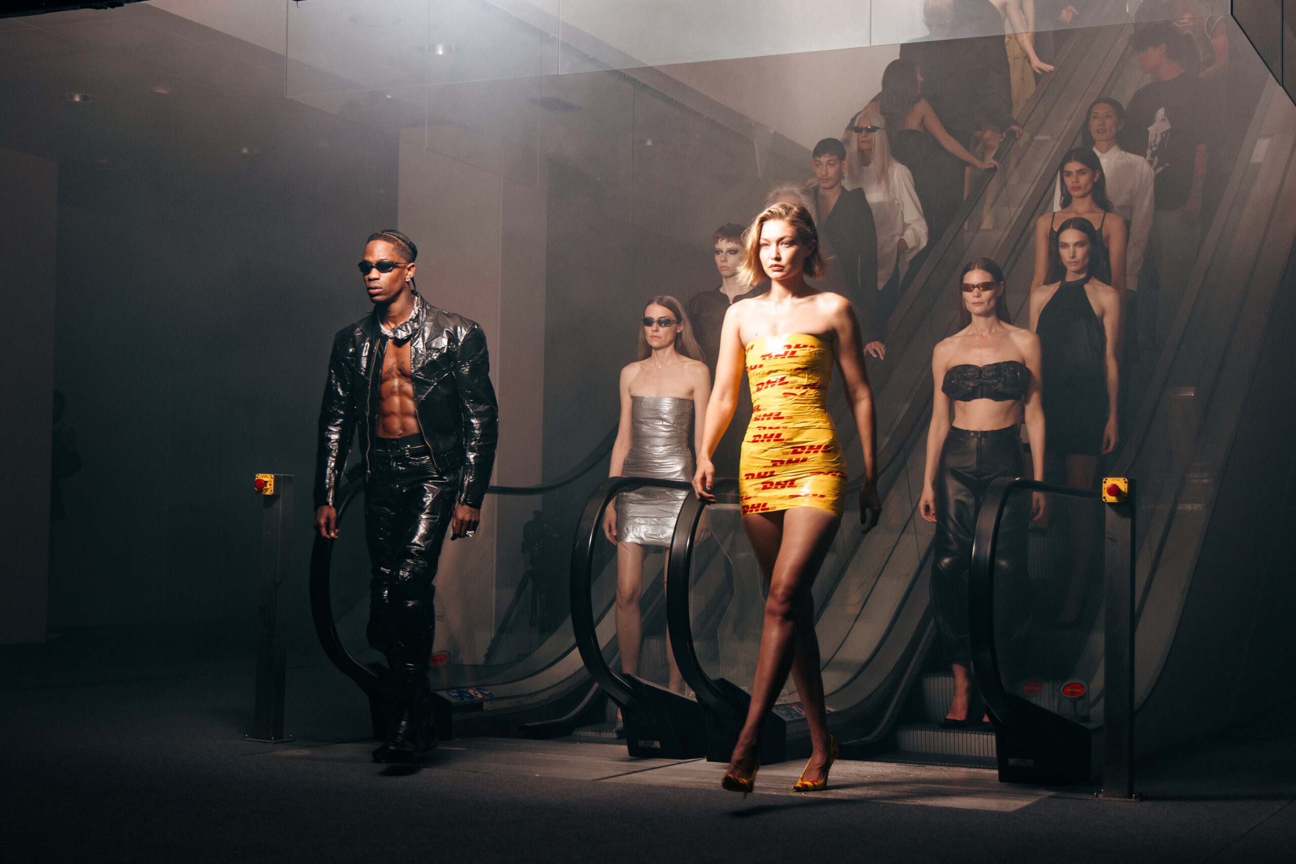 fashion backstage dressing A look at models backstage during Spain Fashion Week, in photos