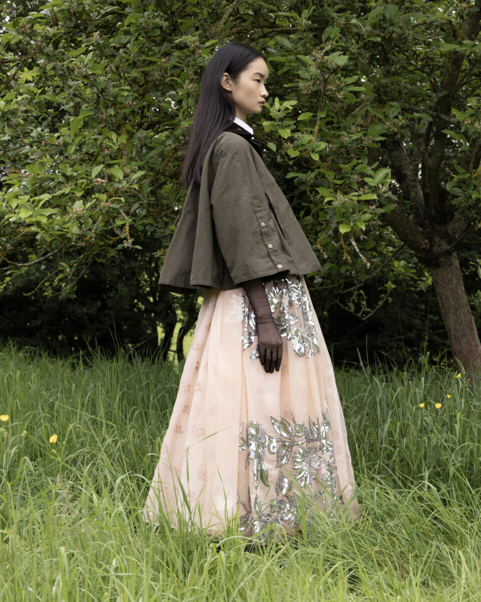 Barbour × ERDEM is a love letter to the natural world