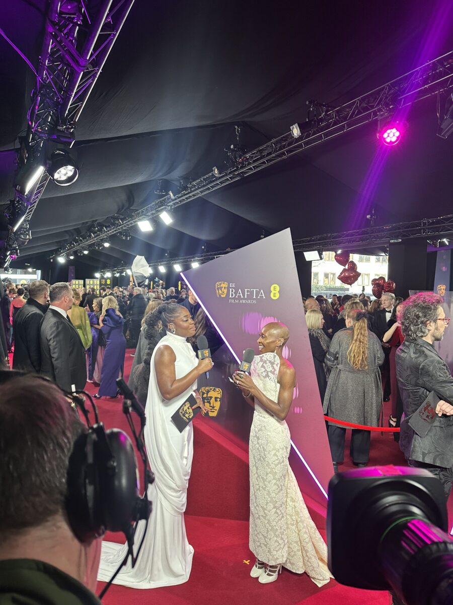 Photo Diaries:  Clara Amfo @ The BAFTA Awards