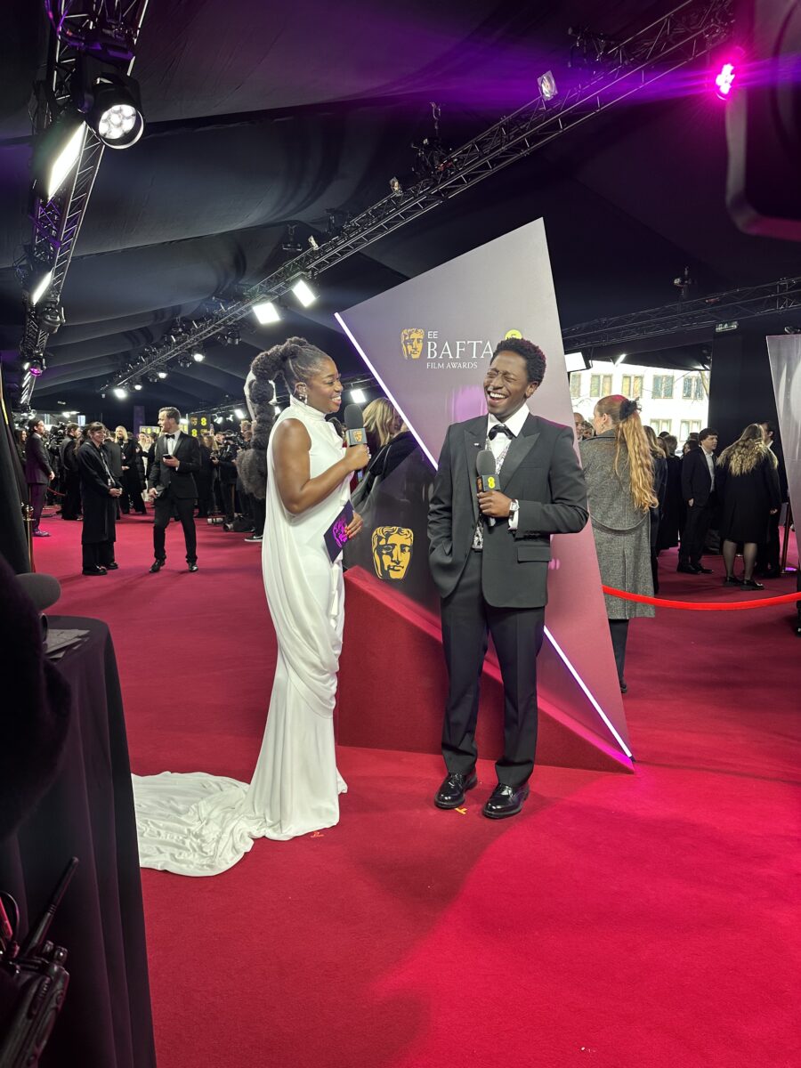 Photo Diaries:  Clara Amfo @ The BAFTA Awards