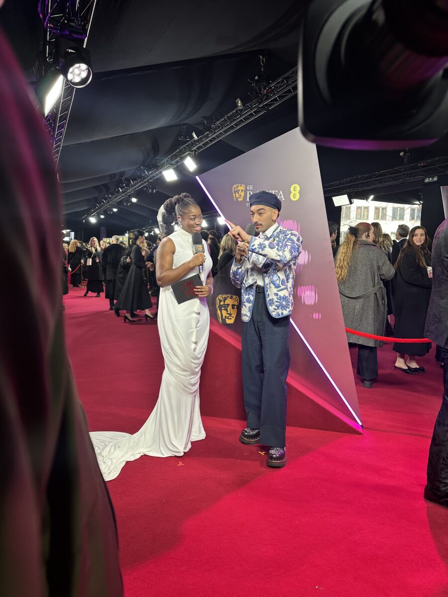 Photo Diaries:  Clara Amfo @ The BAFTA Awards