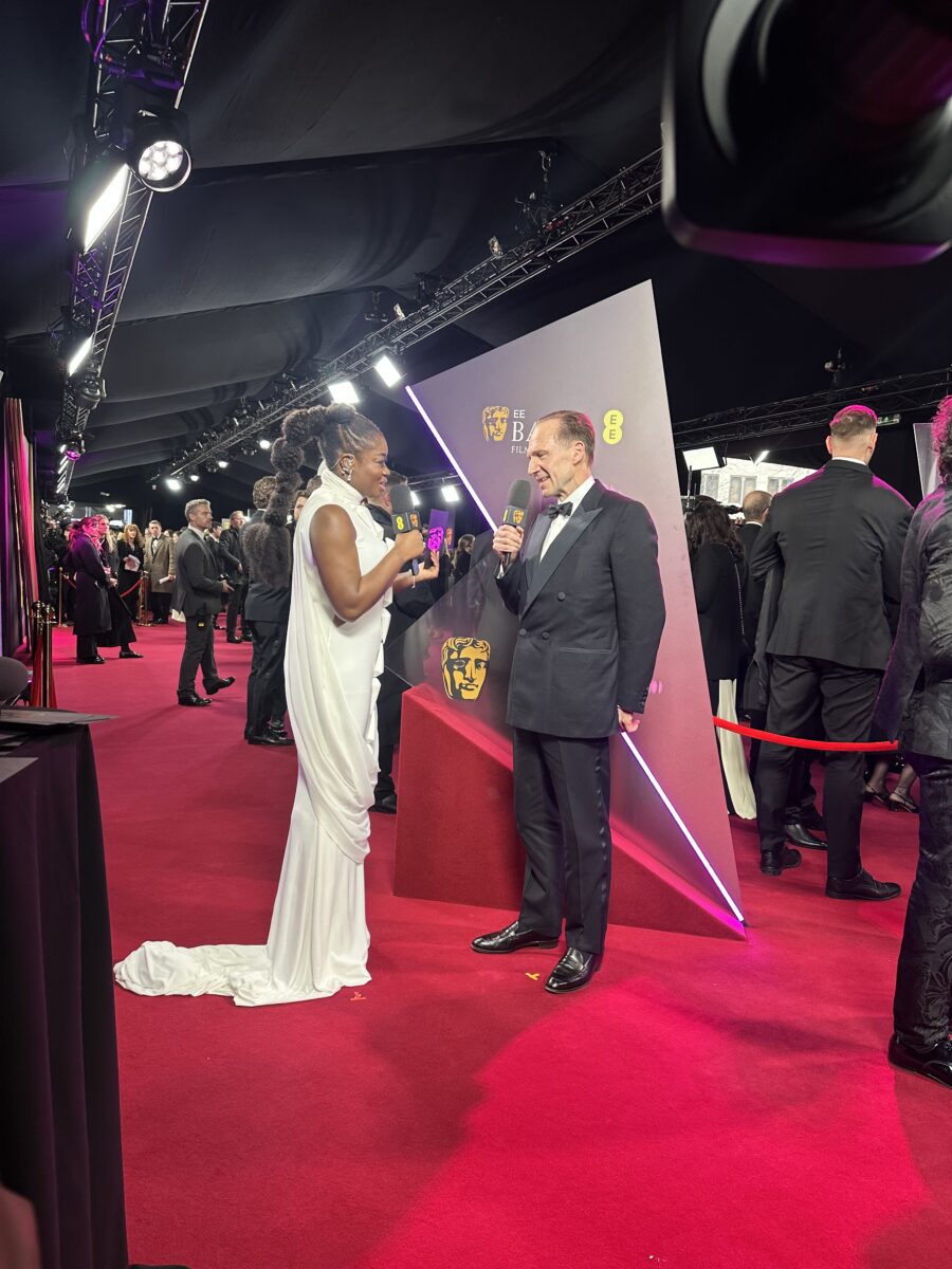 Photo Diaries:  Clara Amfo @ The BAFTA Awards