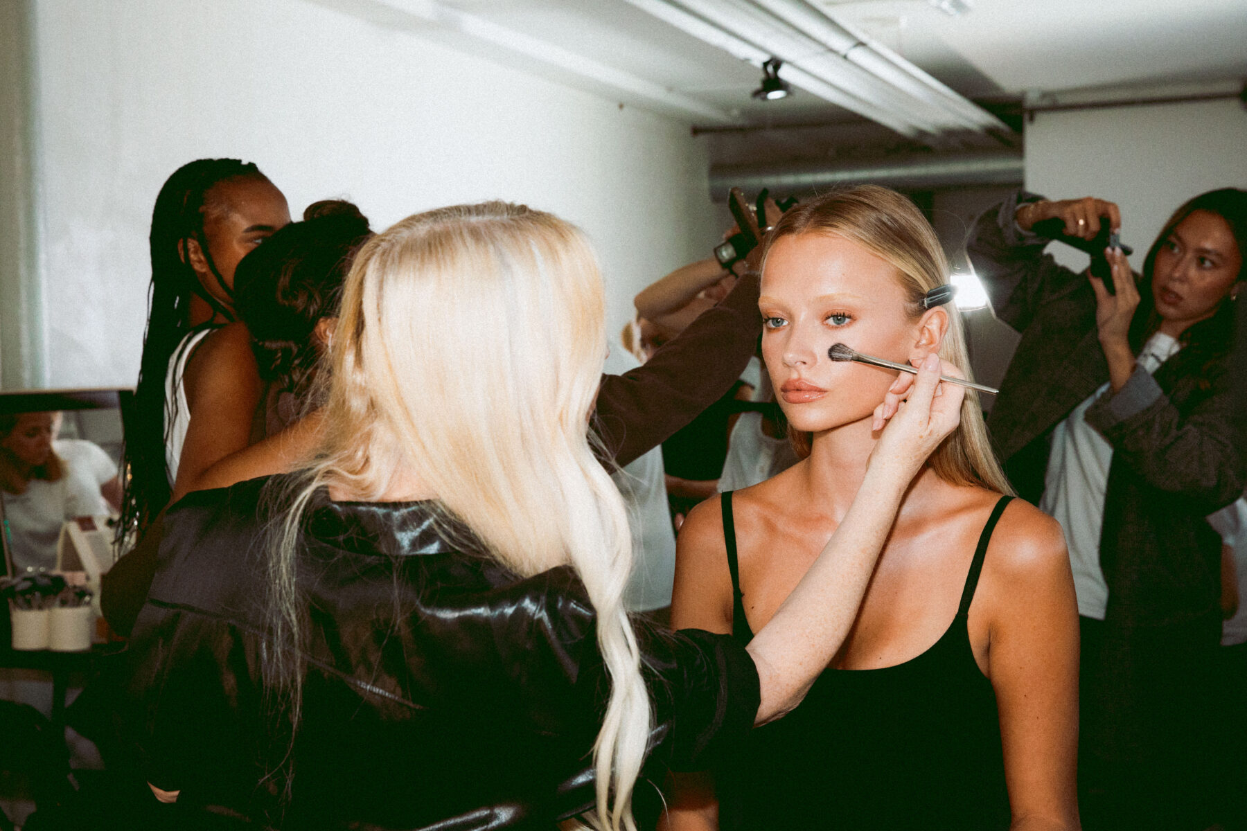 Since When Did Runways Double as Beauty Counters?