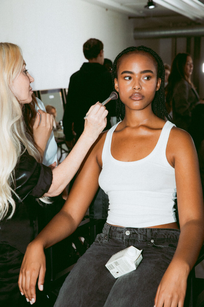 Since When Did Runways Double as Beauty Counters?