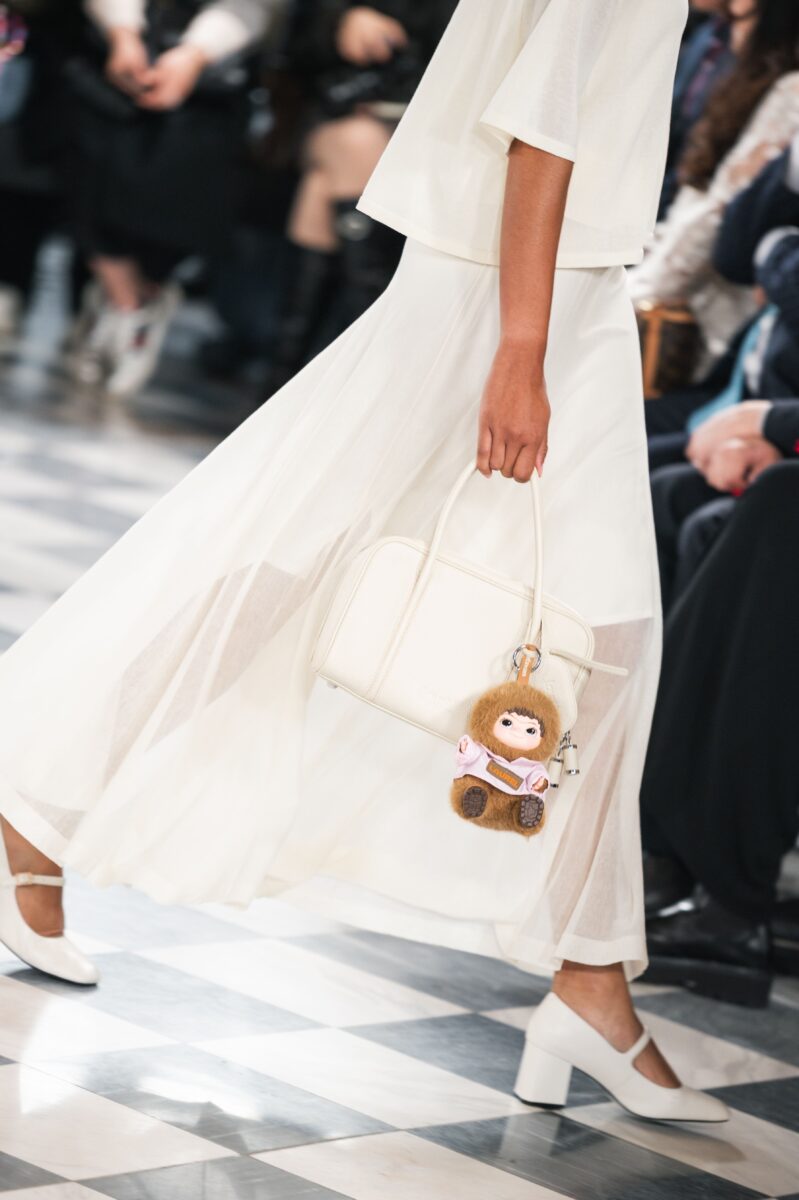 Is that a Labubu on the runway at PFW?