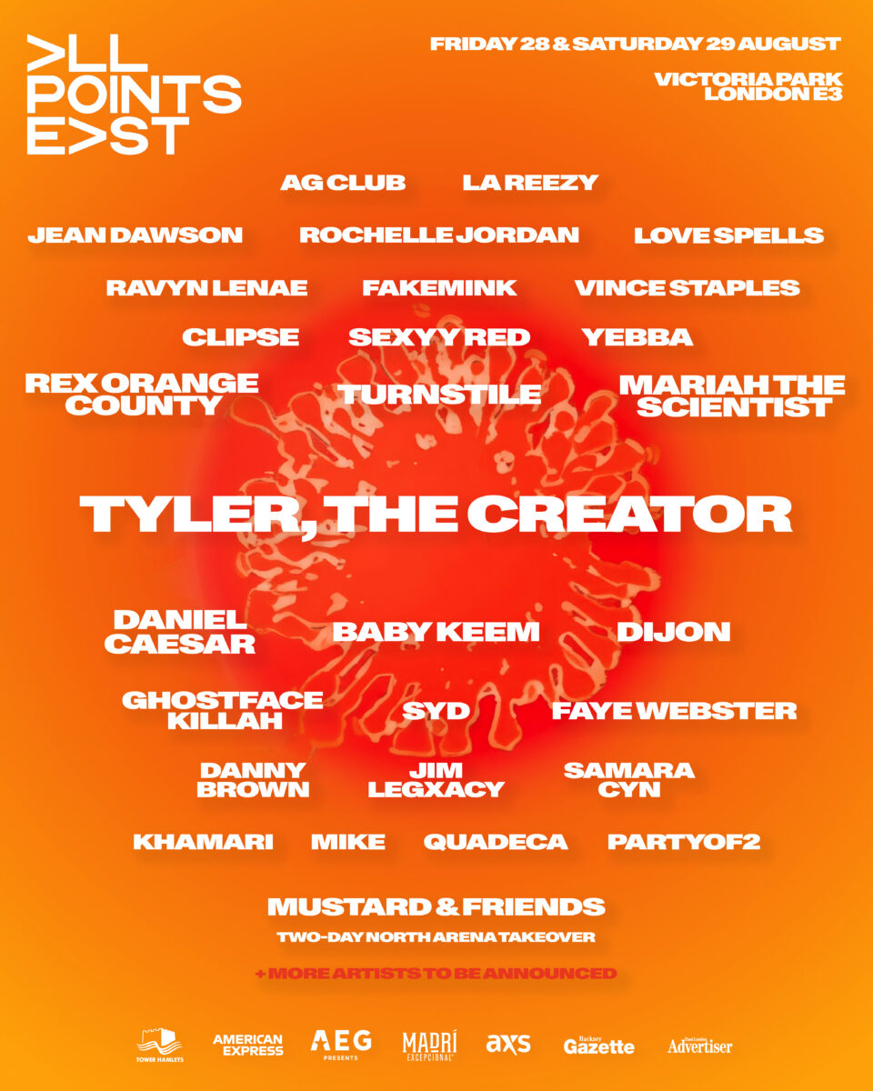 Tyler, The Creator To Headline All Points East Double Bill