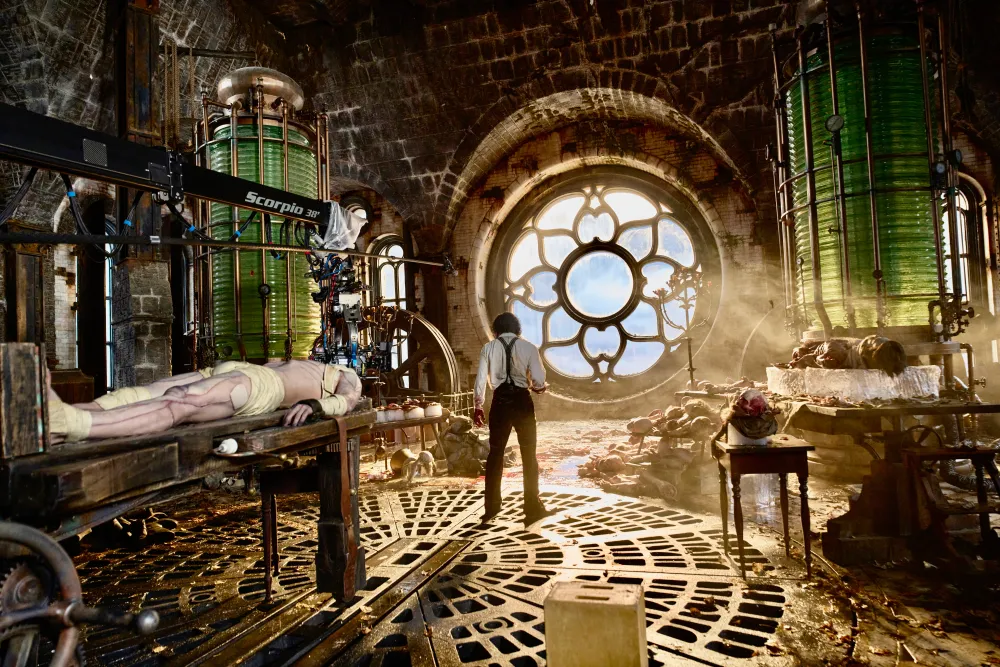 In Frankenstein, Kate Hawley creates anatomical costumes