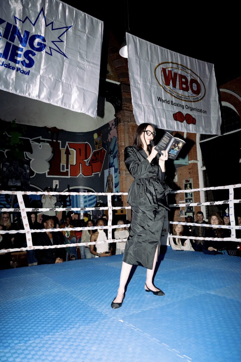 Dream Baby Press brings pleasure, poetry and Elvis Presley to a boxing ring in London