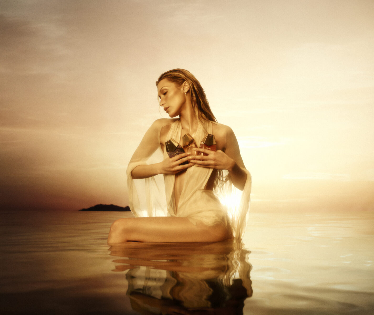 Bella Hadid on scent layering & nostalgia-maxxing