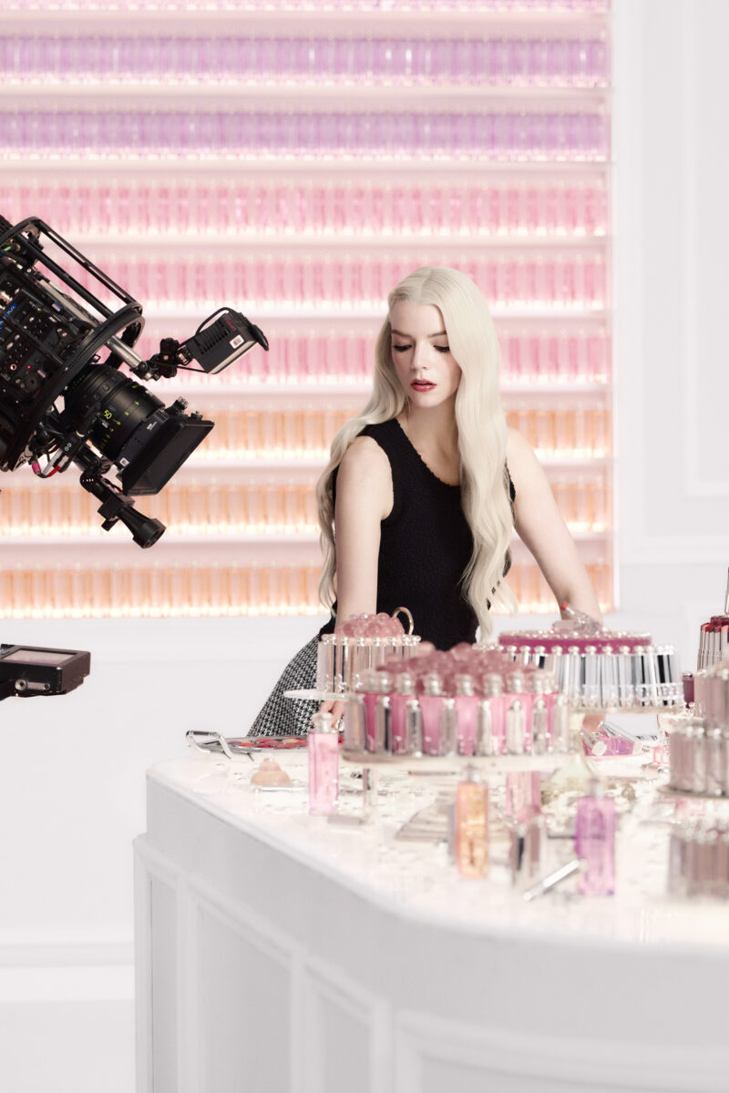 Anya Taylor-Joy Is Sweet As Candy In Dior Beauty