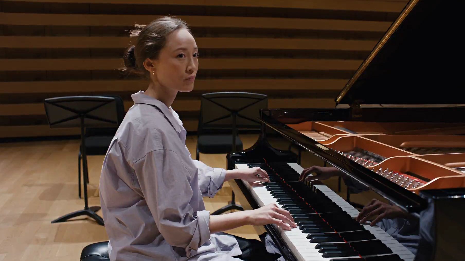  Leo Woodall and Havana Rose Liu are in tune 
