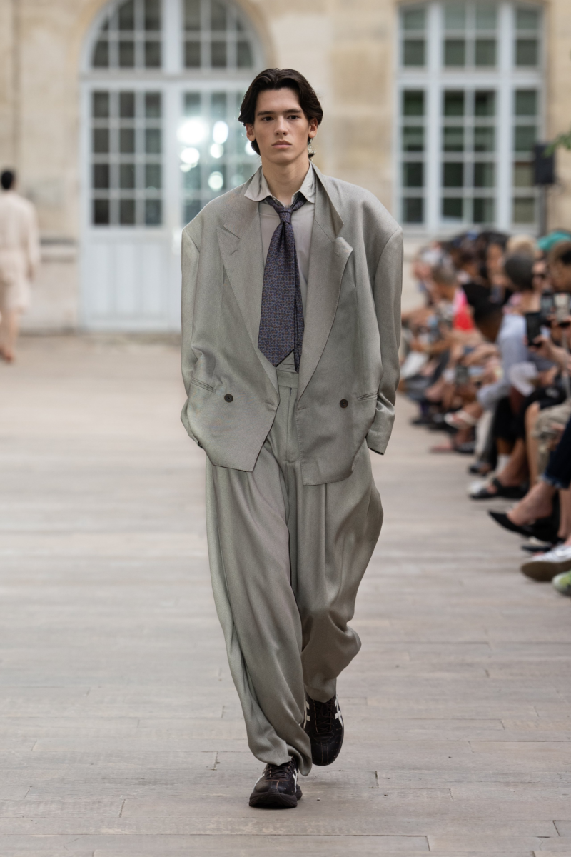 A temperature check at Men’s Fashion Week in Paris