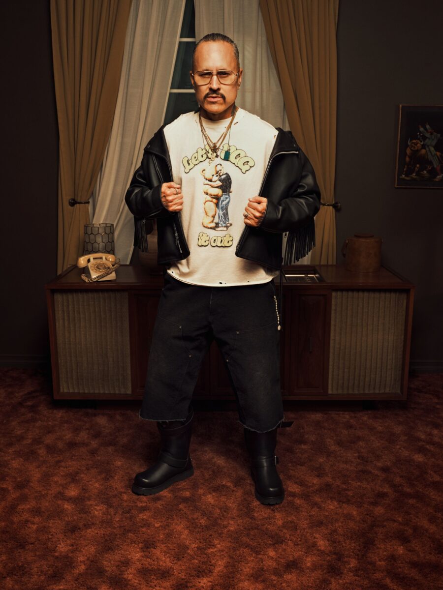 For Willy Chavarria, everything is better in leather